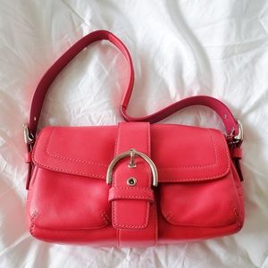 Authentic Pink COACH Soho Purse MO4S-1446